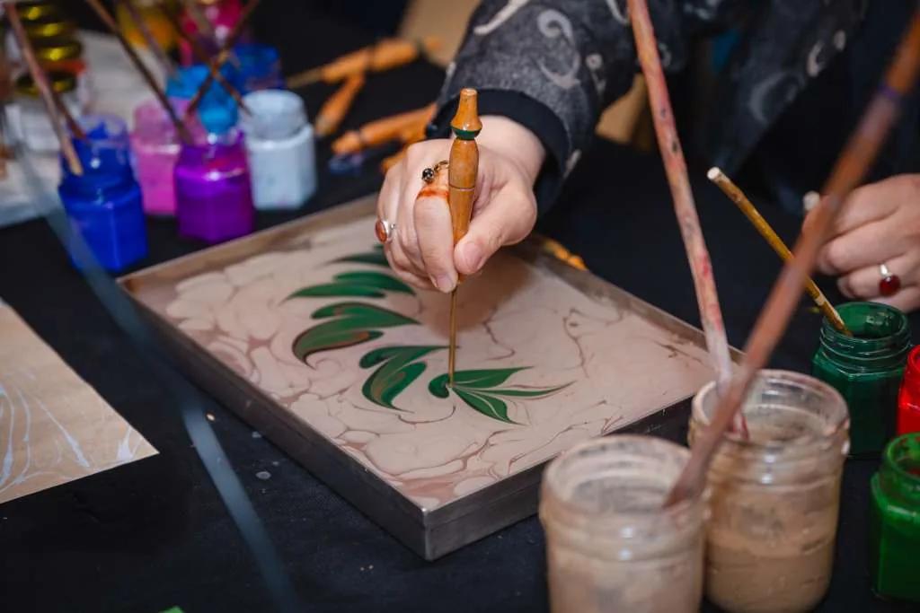 Ebru (Turkish Marbling): How Paint Floats on Water — and Where to Try It - Turkey travel guide, tips and tour insights | My Turkey Adventure